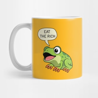 Eat The Rich - Frog Mug